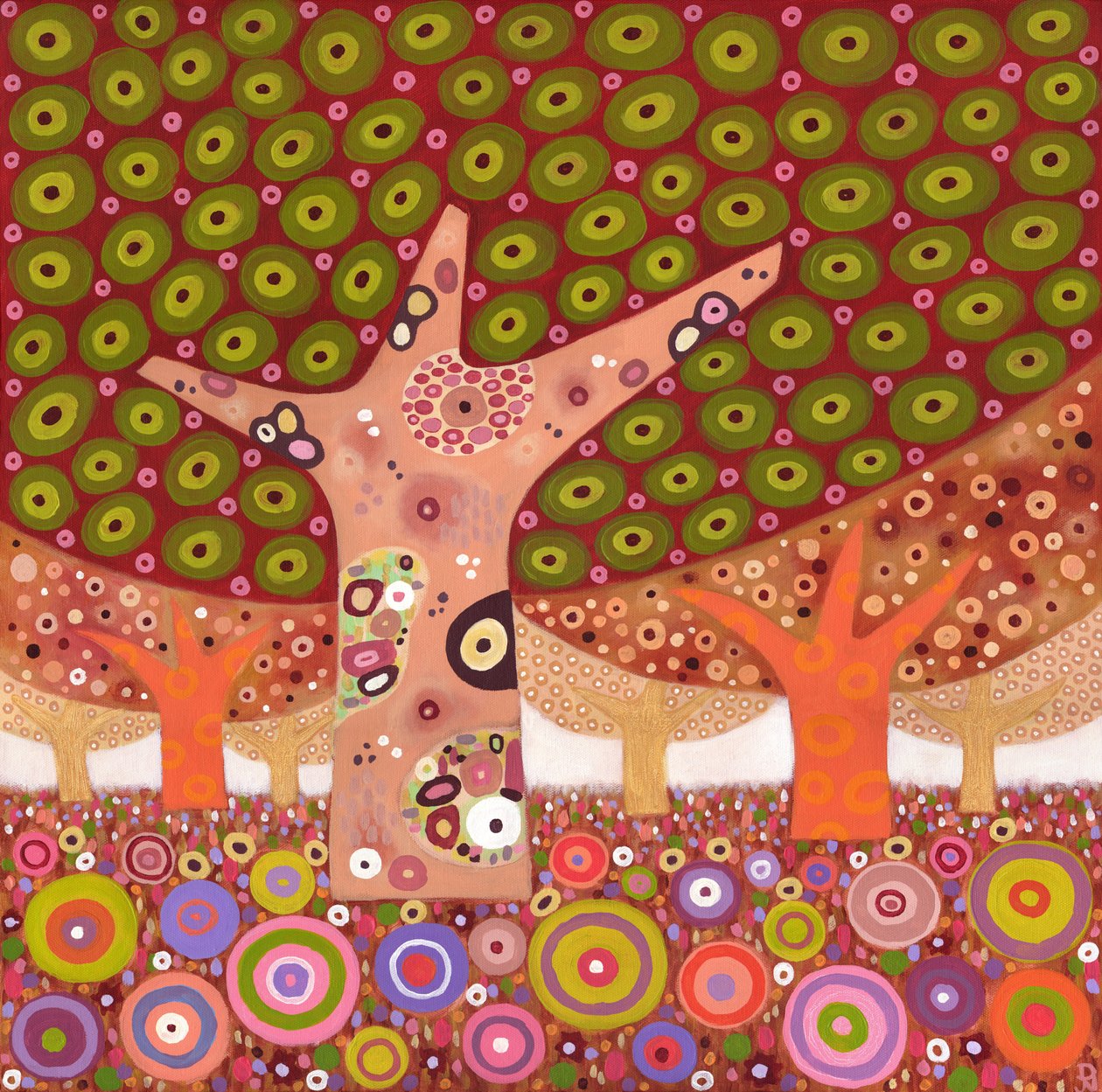 Frogspawn trees, 2010 by David Newton