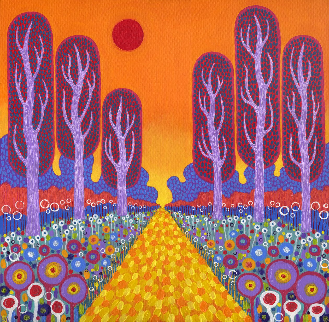 The Road To Fauvesville, 2013 by David Newton