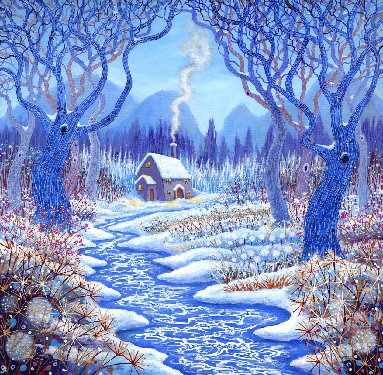 Winterberries, 2017 by David Newton