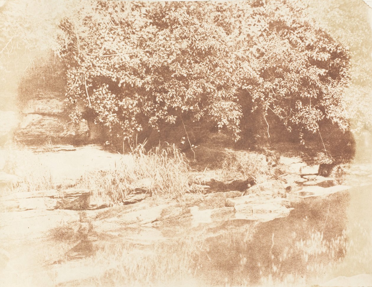 Burnside, Fife Island in the Almond River, 1843-47 by Hill and Adamson