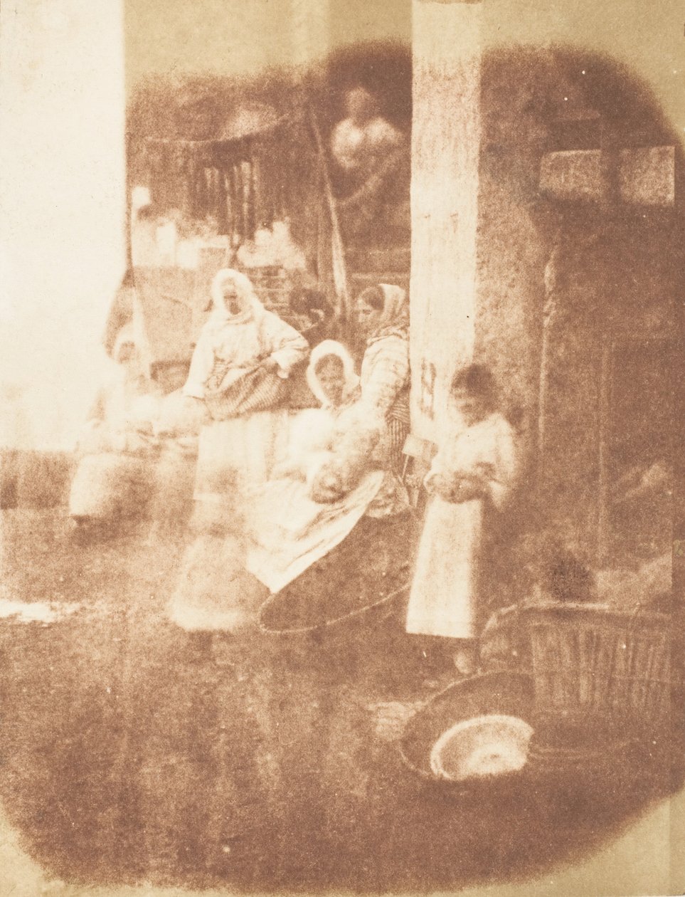 Newhaven Fishwives by Hill and Adamson