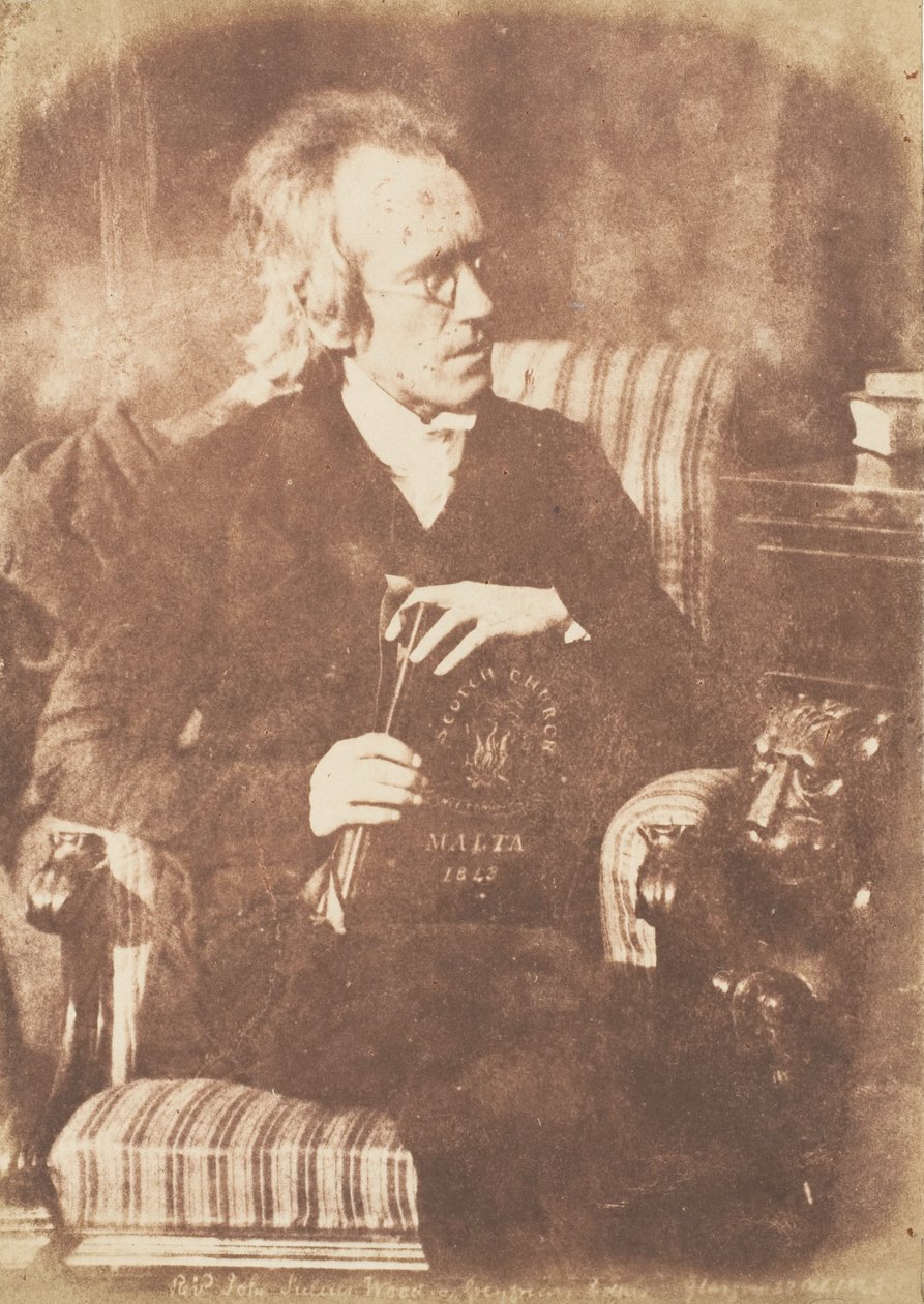 Rev. John Julius Wood, 1843-47 by Hill and Adamson