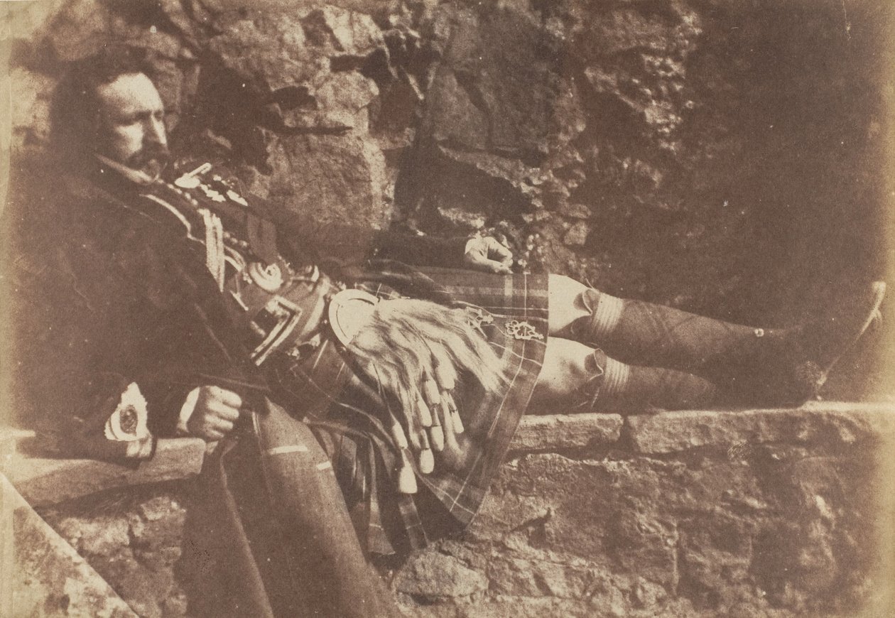 Sobieski Stuart, 1843-1847 by Hill and Adamson