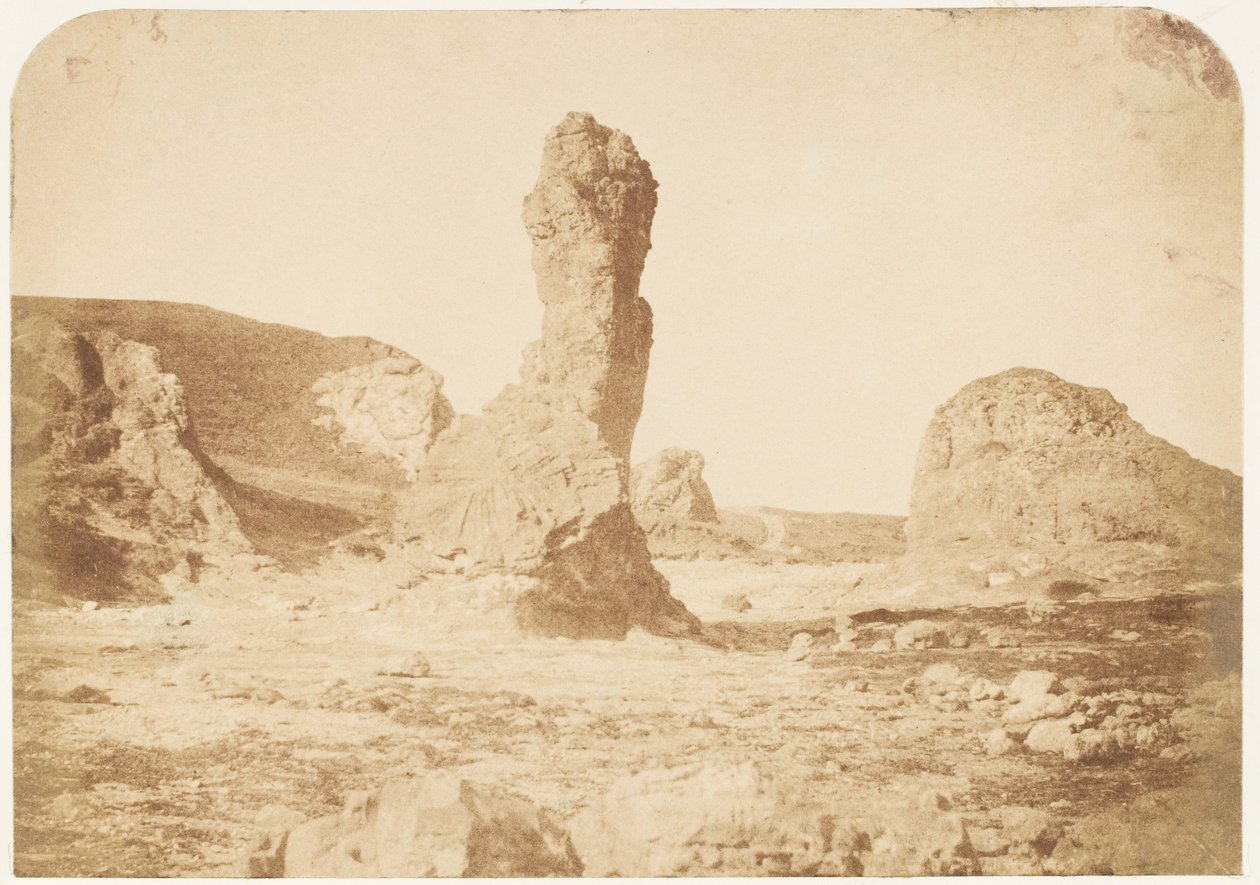 St. Andrews. The Spindle Rock by Hill and Adamson