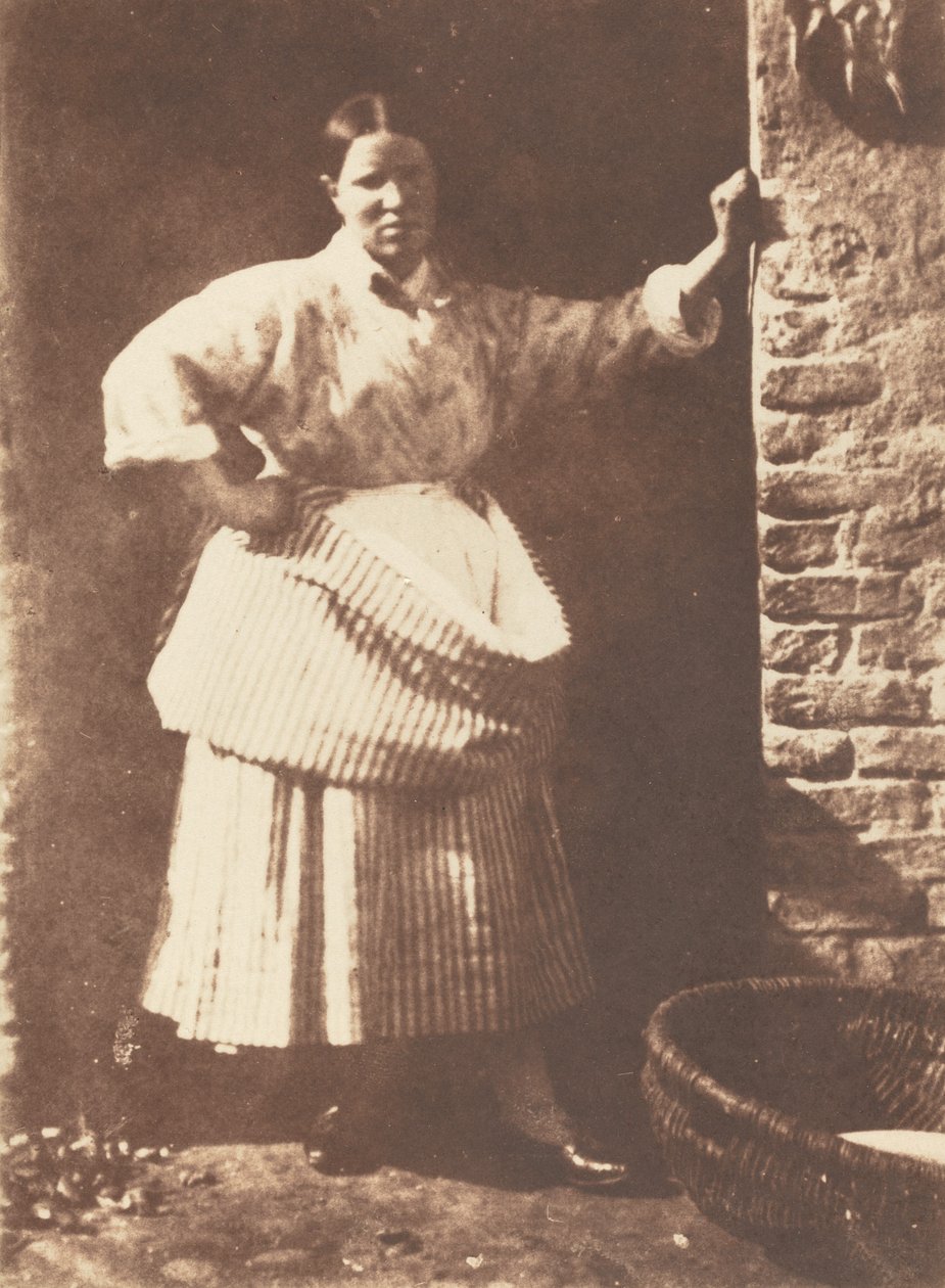 A Newhaven Fisherwoman, 1844 by David Octavius Hill, Robert Adamson