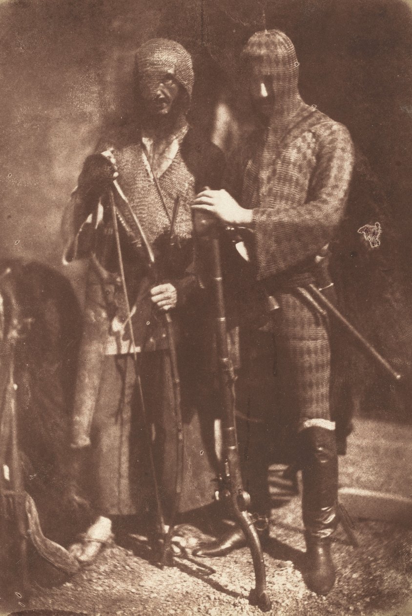 Afghan or Circassian Armour by David Octavius Hill, Robert Adamson