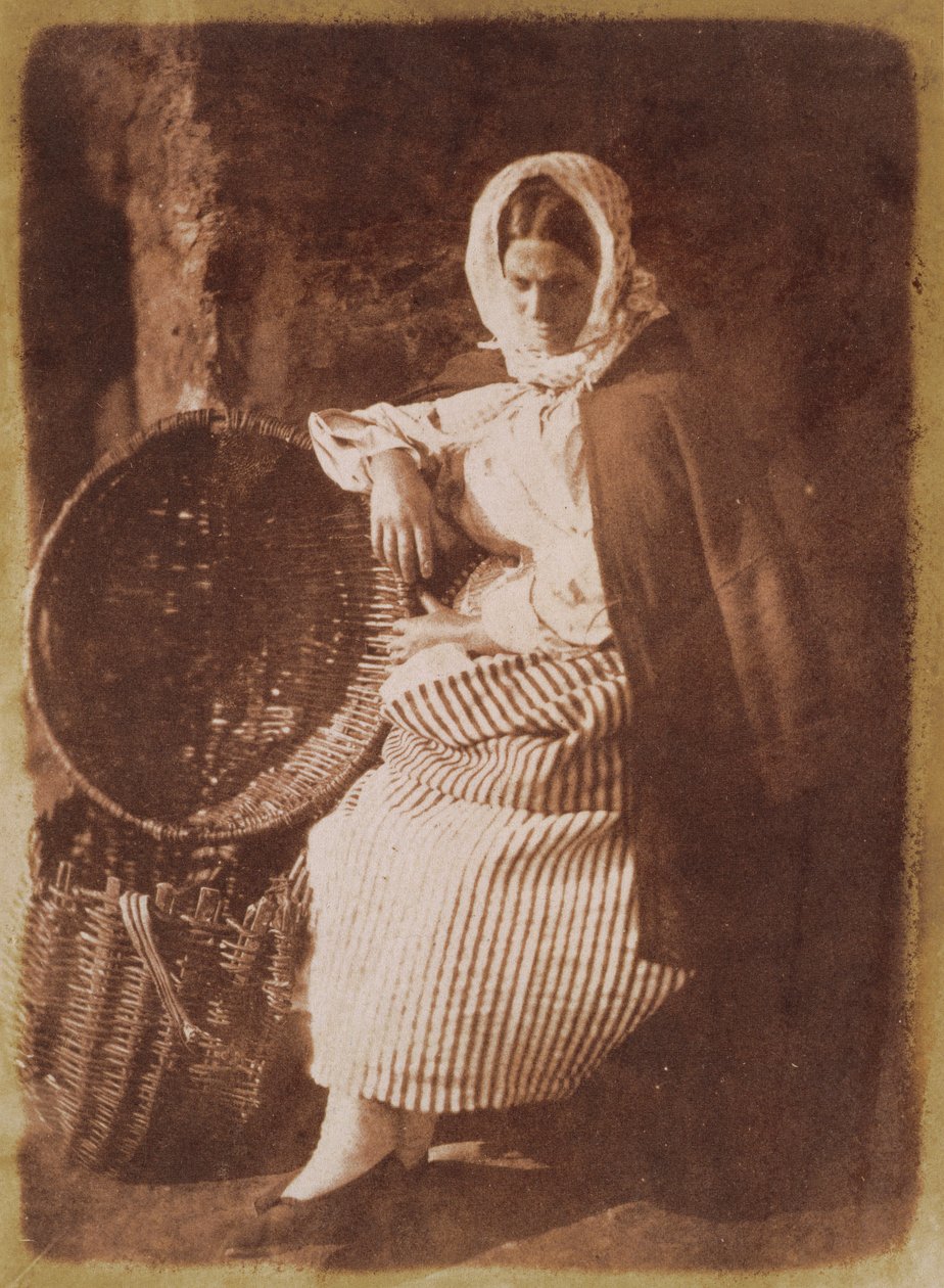 Mrs Hall, Newhaven, 1843-47 by David Octavius Hill