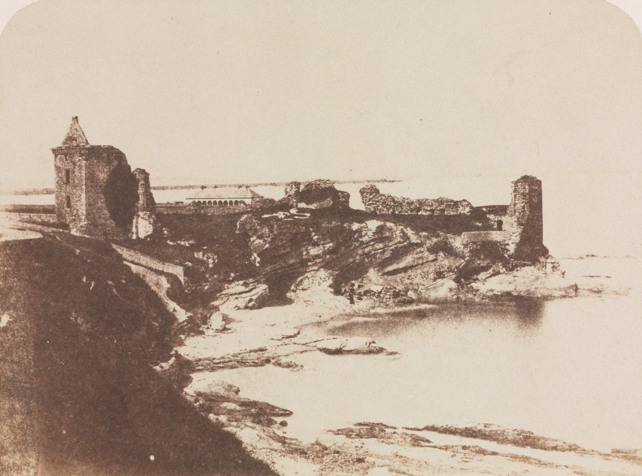 St. Andrews Castle, from the Southeast, 1846 by David Octavius Hill