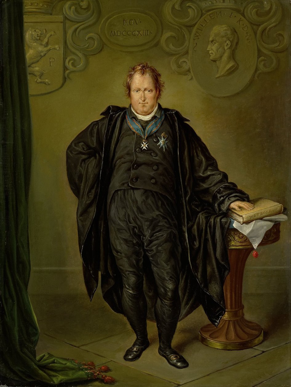 Johan Melchior Kemper, Jurist and Statesman by David Pièrre Giottino Humbert de Superville