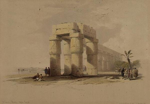 At Luxor, Thebes, Upper Egypt, from 