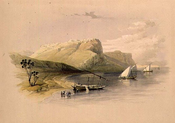Fortress of Ibrim, Nubia, from 