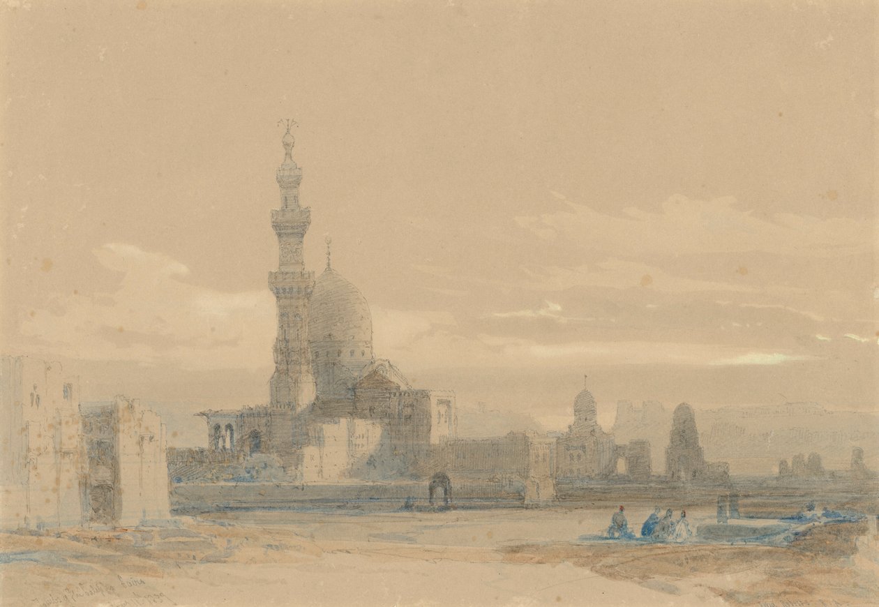 The Tombs of the Caliphs, Cairo by David Roberts