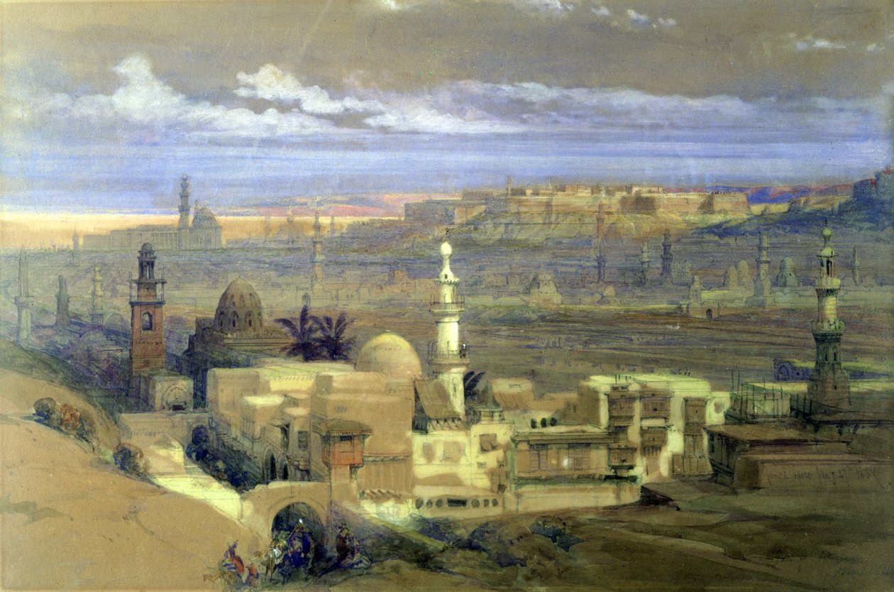 View of Cairo by David Roberts
