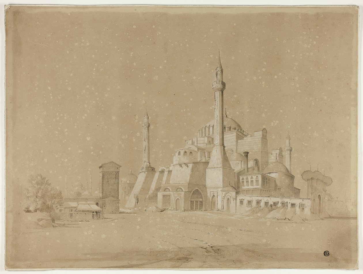 View of Constantinople by David Roberts