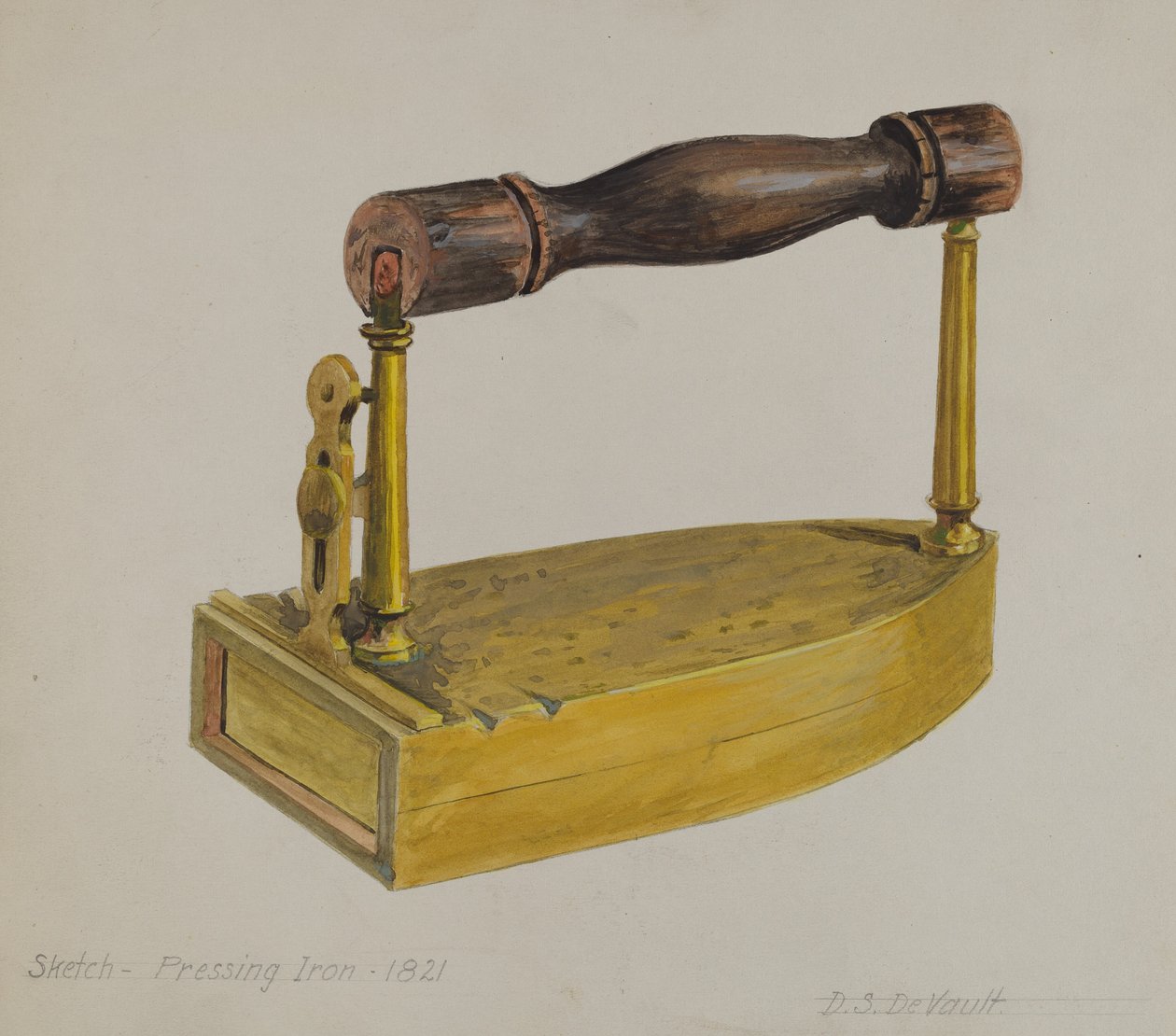 Pressing Iron by David S. De Vault
