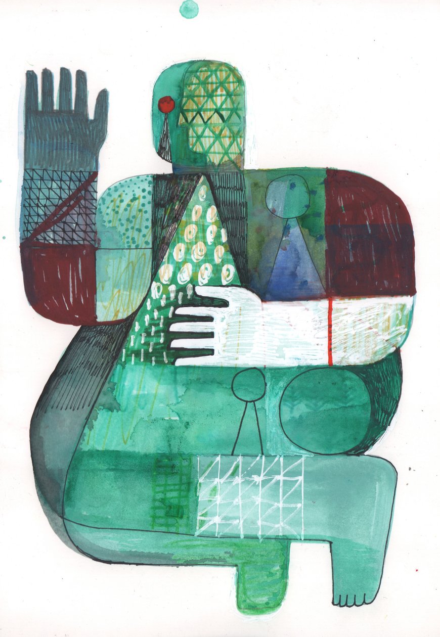 Bodies of Land and Water 1, 2023 by David Shillinglaw