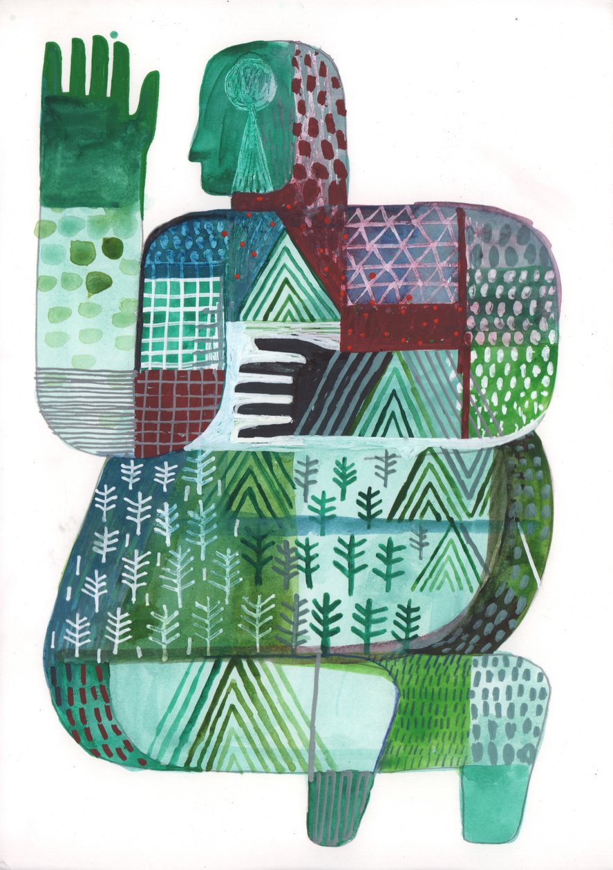 Bodies of Land and Water 3, 2023 by David Shillinglaw