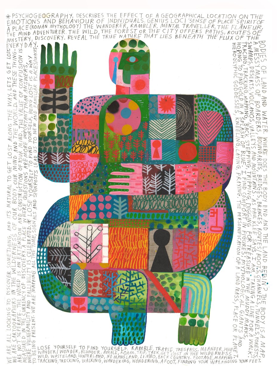 Psycogeography, 2023 by David Shillinglaw
