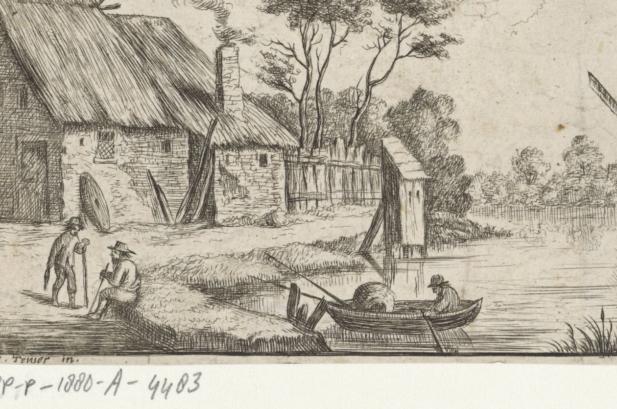 Landscape with Farm and Water by David Teniers (II)