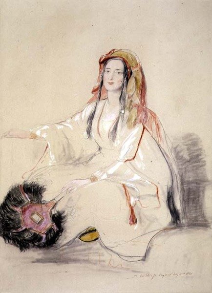 Mrs Moore, Wife of the British Consul at Beirut, in Arab Dress by David Wilkie