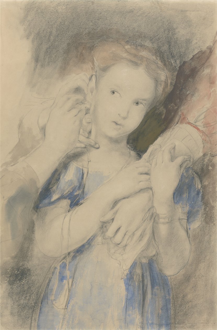 Study for The First Ear Ring by David Wilkie