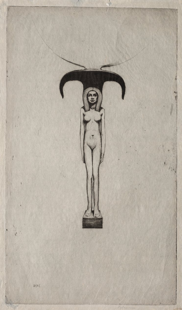 An Egyptian Mirror by David Young Cameron