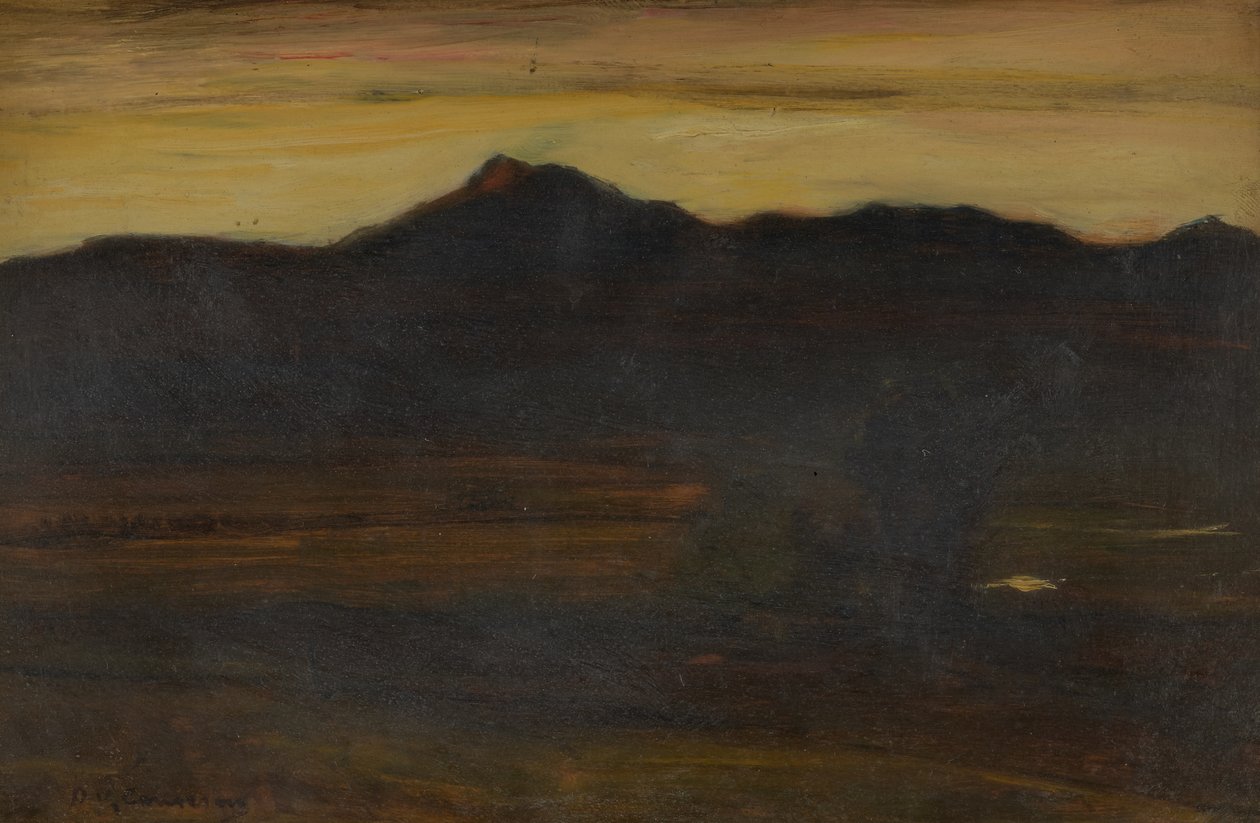 Ben Ledi, Sundown by David Young Cameron