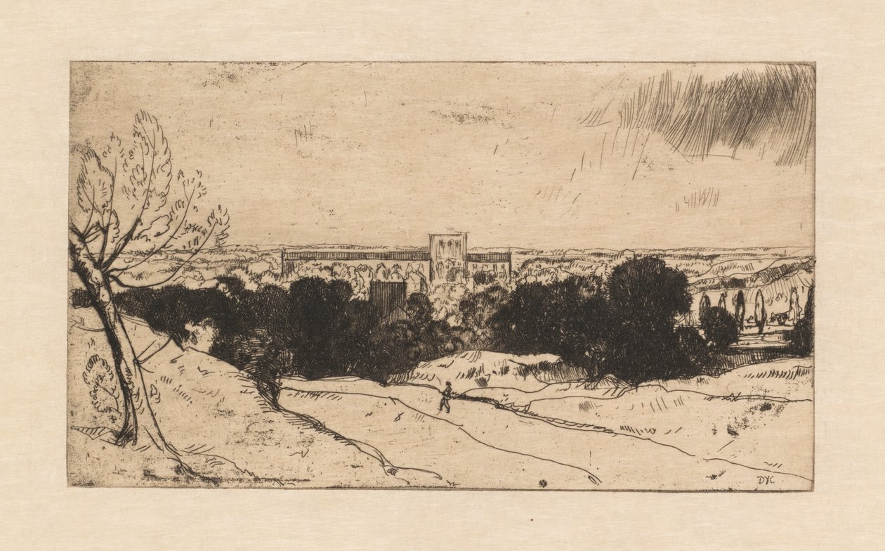 Distant View of Winchester and St. Croix by David Young Cameron