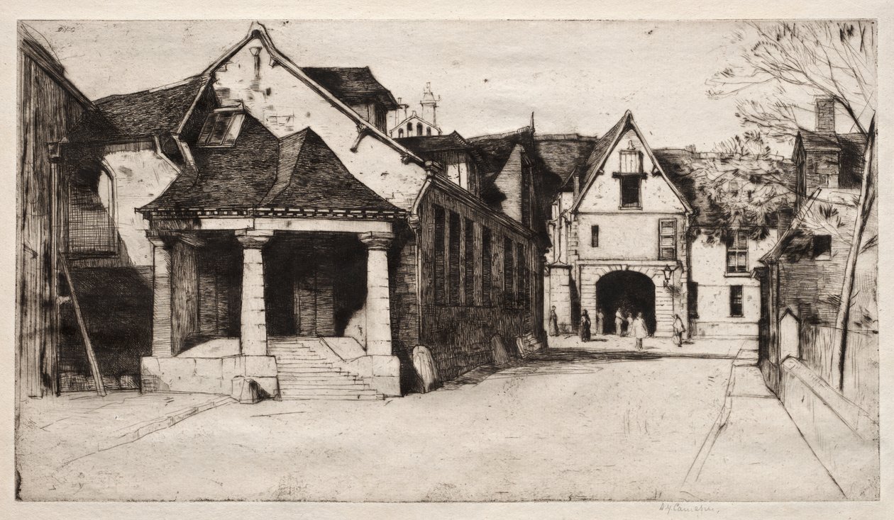 Old Museum, Beauvais by David Young Cameron