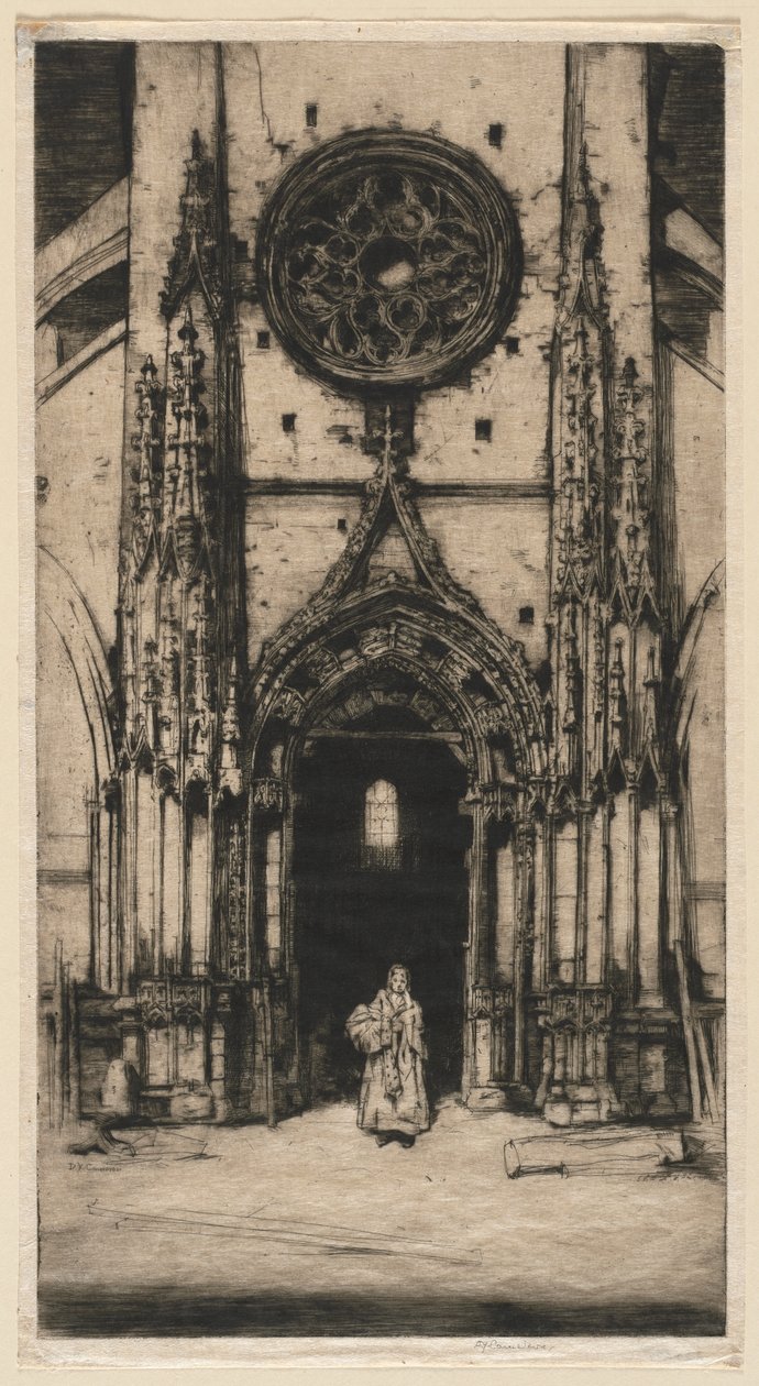 Old St. Etienne by David Young Cameron