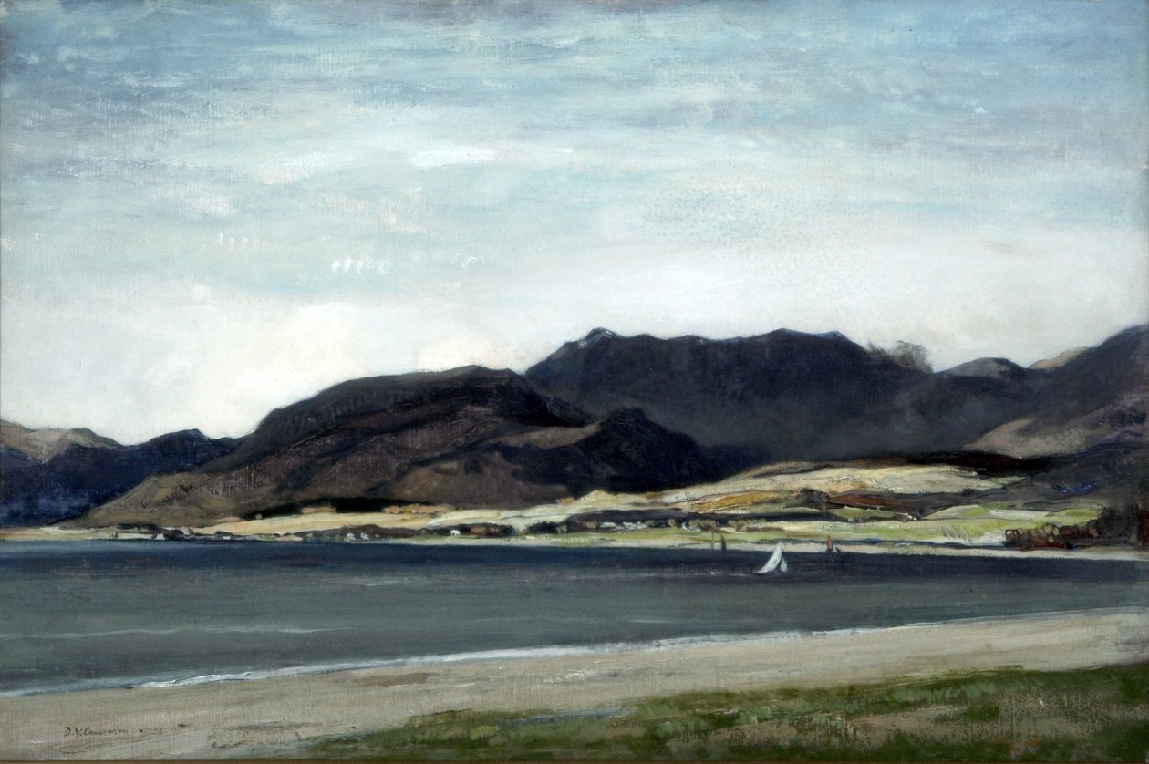 The Hills of Ardgower by David Young Cameron