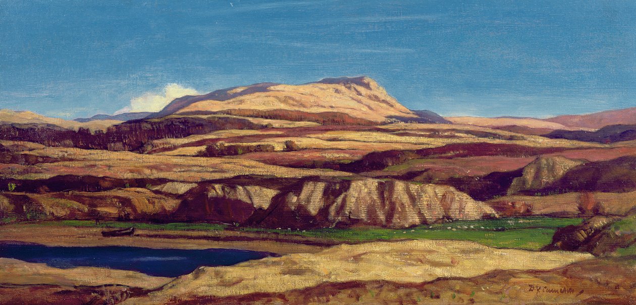The Uplands of Lorne by David Young Cameron