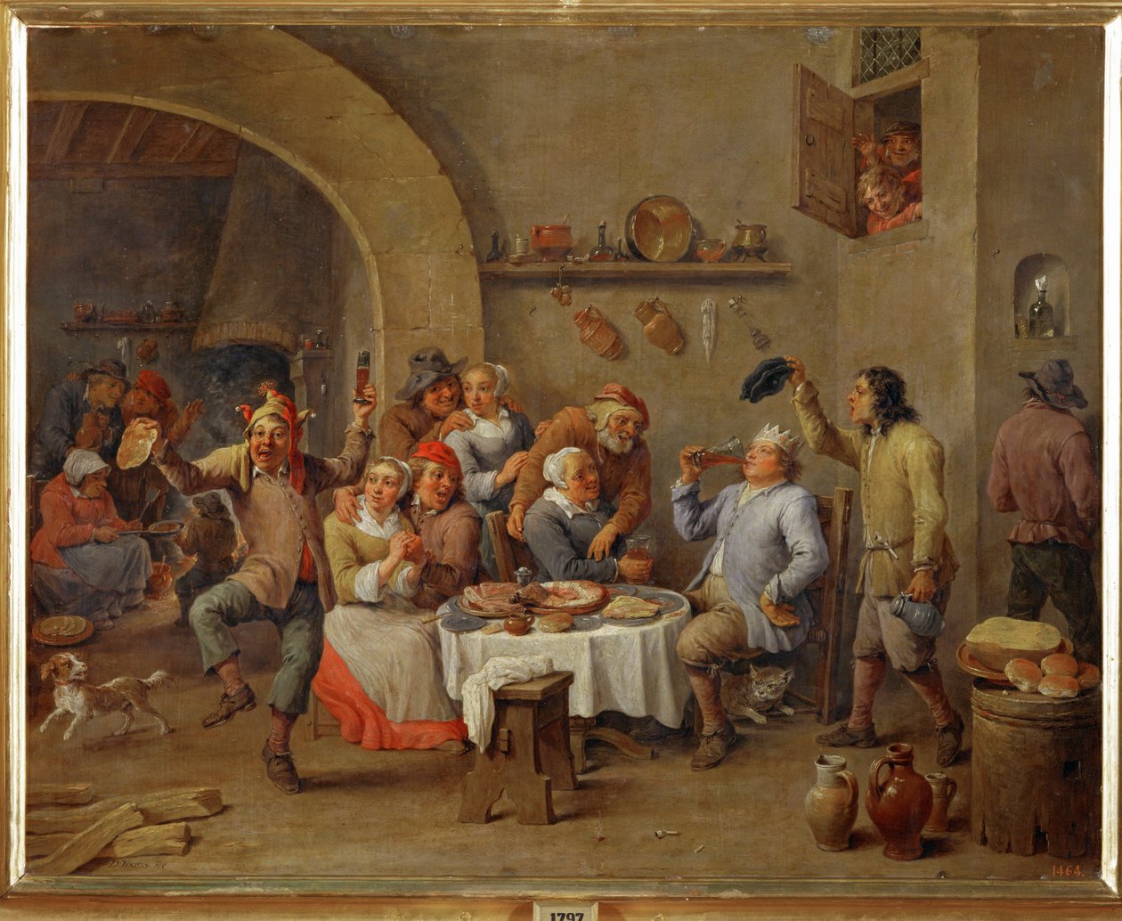 The King Drinks by David the Elder Teniers