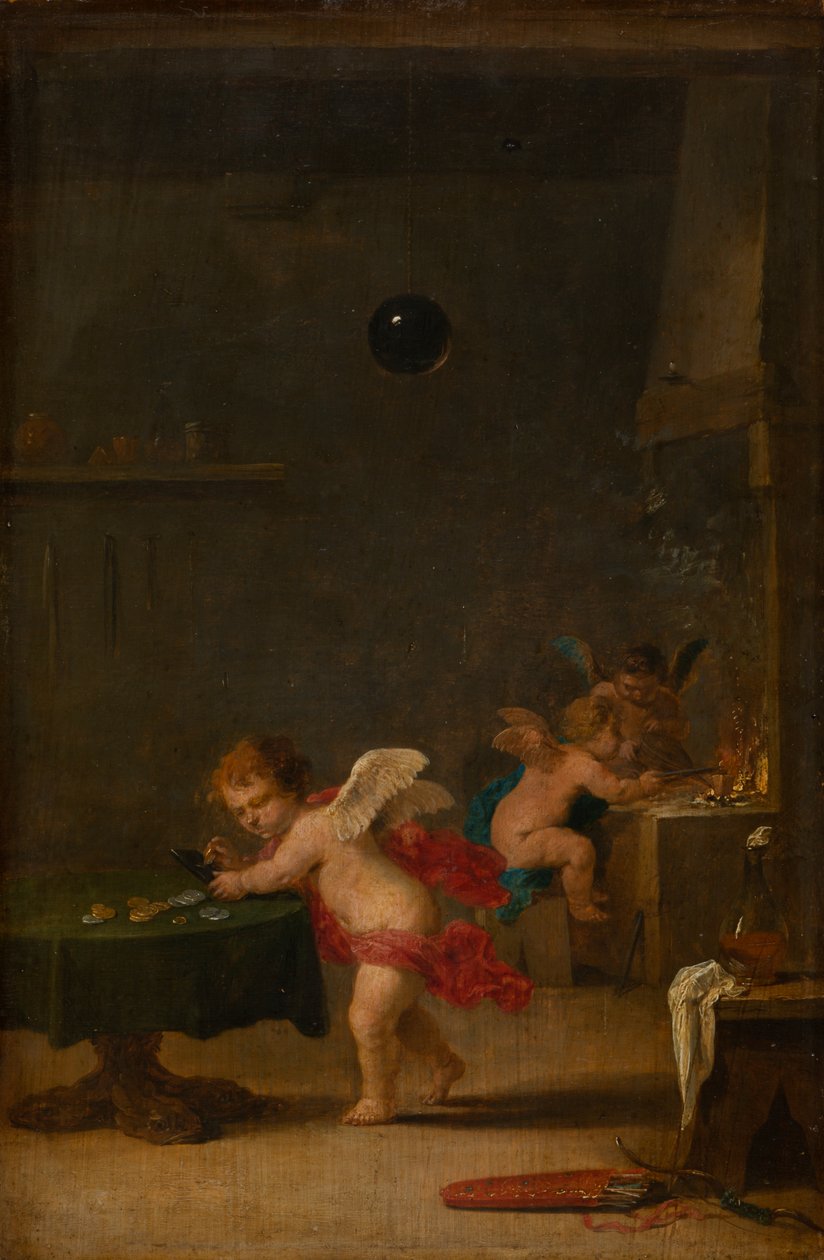 Amoretti in an Alchemist