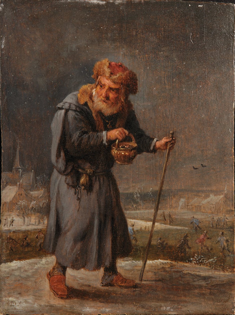 An Allegory of the Four Seasons: Winter by David Teniers the Younger