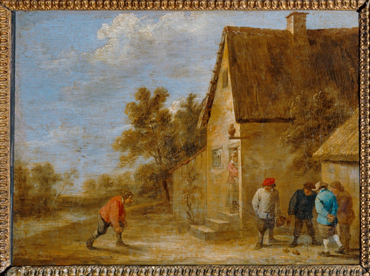 The Bowl Players by David the Younger Teniers