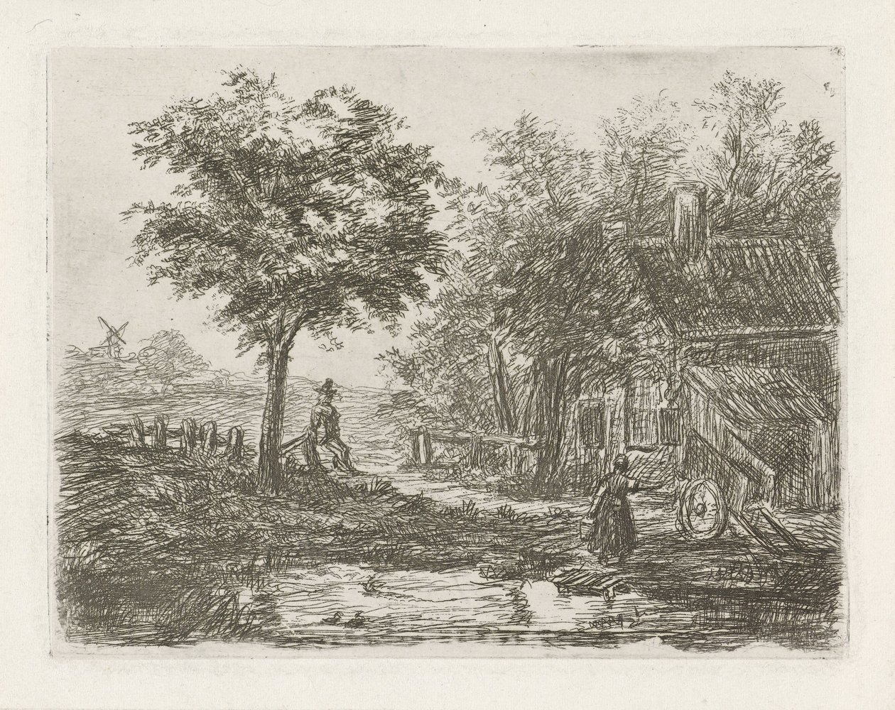 Farm by the Water by David van der Kellen