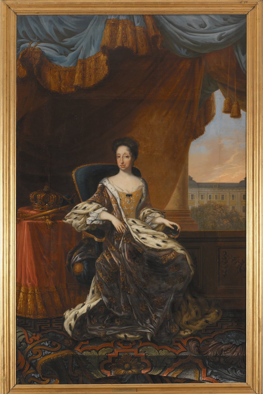 Hedvig Eleonora, 1636-1715, Queen of Sweden by David von Krafft