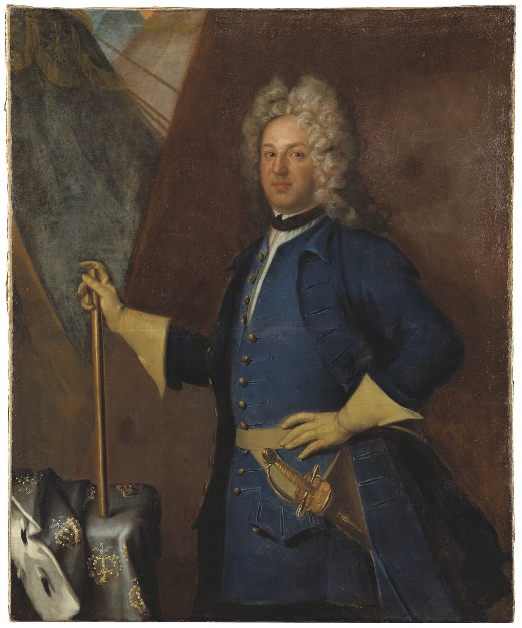 Stanisław Leszczyński (1677–1766), King of Poland, Duke of Lorraine and Bar, 1711 by David von Krafft