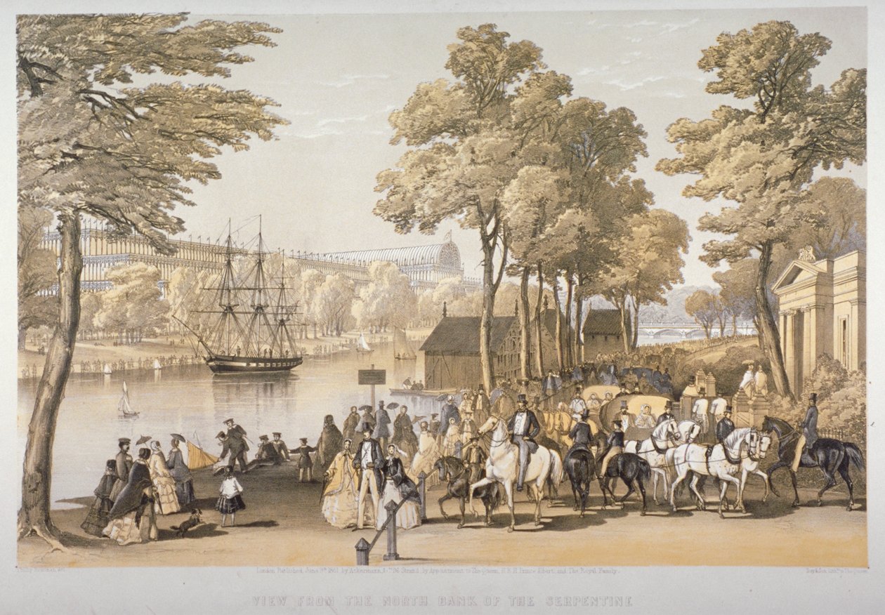 The Great Exhibition, Hyde Park, Westminster, London by Day and Son