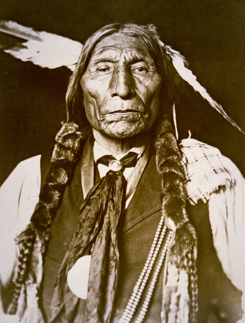 Wolf Robe (b.1841) 1909 by DeLancey W. Gill