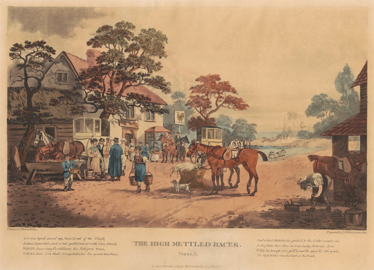 Set of Four: The High Mettled Racer by Dean Wolstenholme