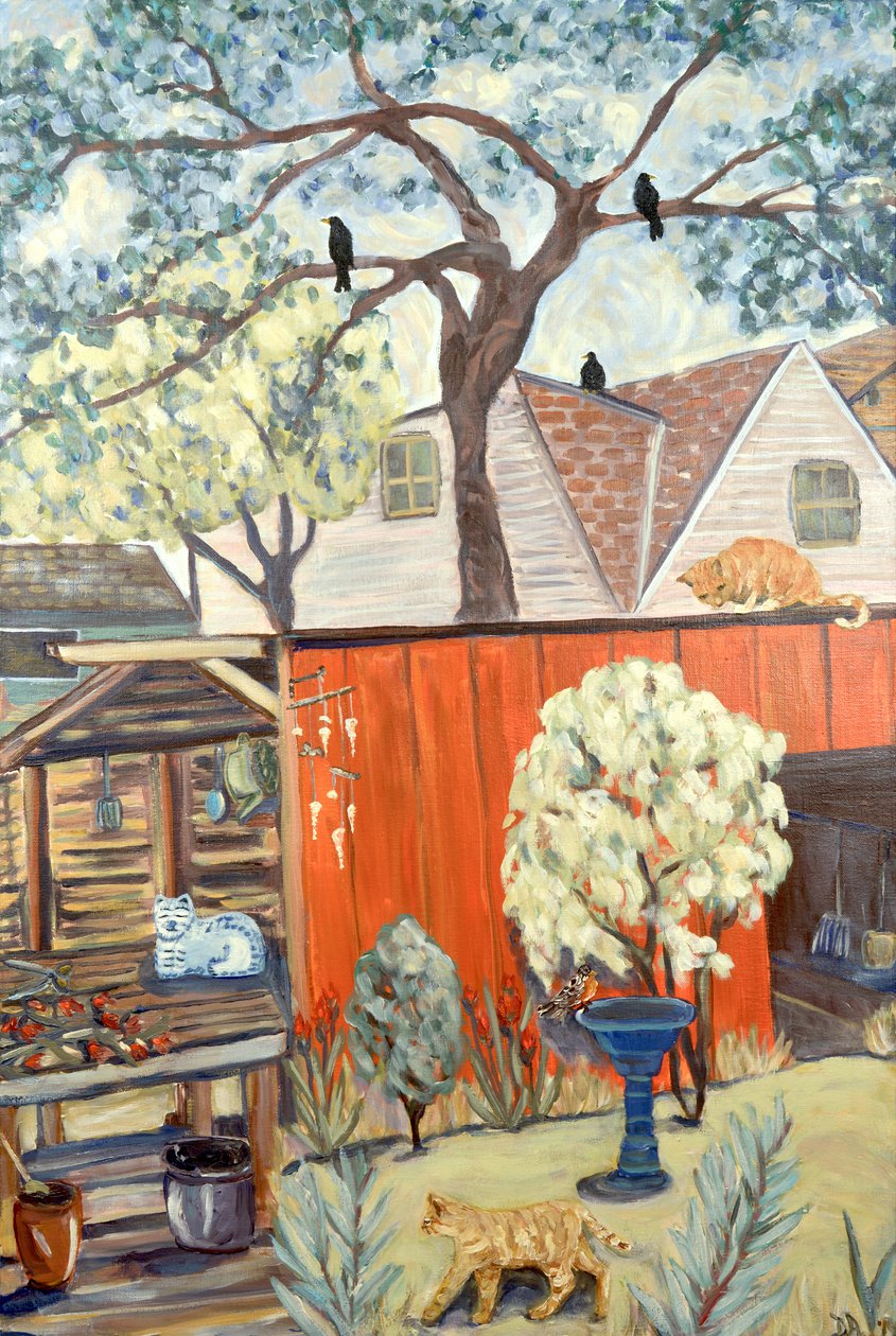 Backyard Jungle, 2019 by Deborah Eve Alastra