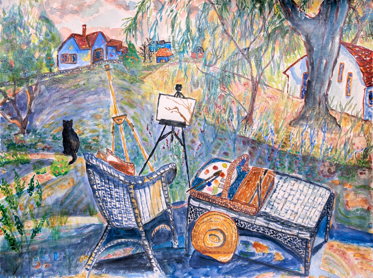 Outdoor Studio, 2024 by Deborah Eve Alastra