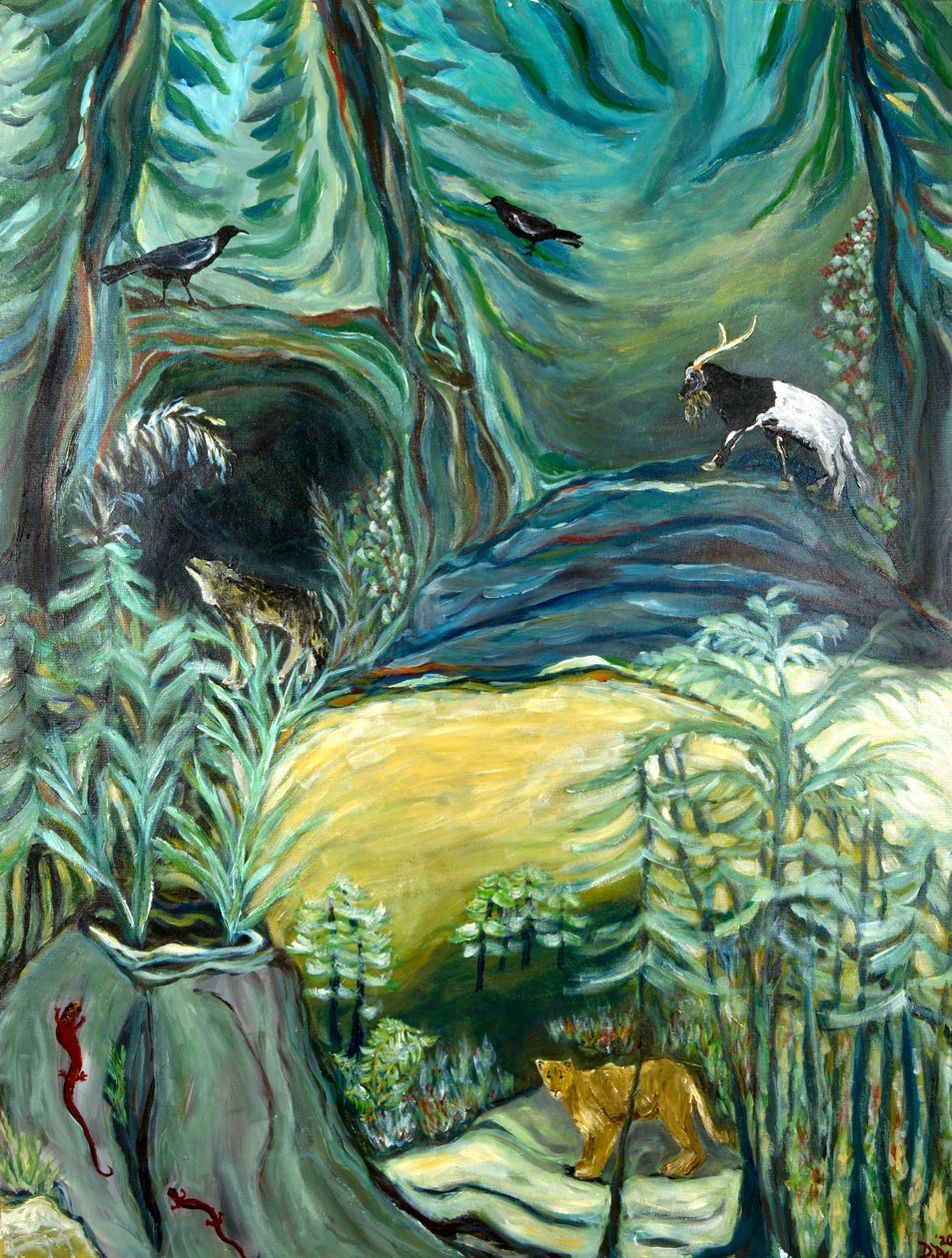 ReGrowth, 2021 by Deborah Eve Alastra