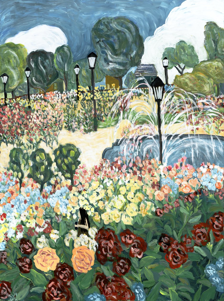 Rose Garden, 2019 by Deborah Eve Alastra