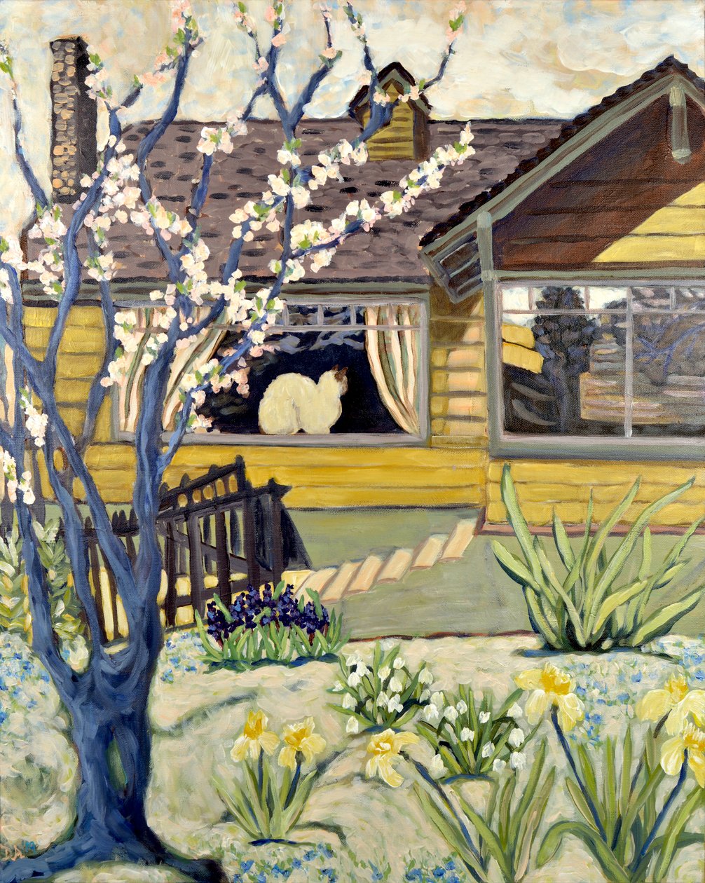Yellow House, 2019 by Deborah Eve Alastra