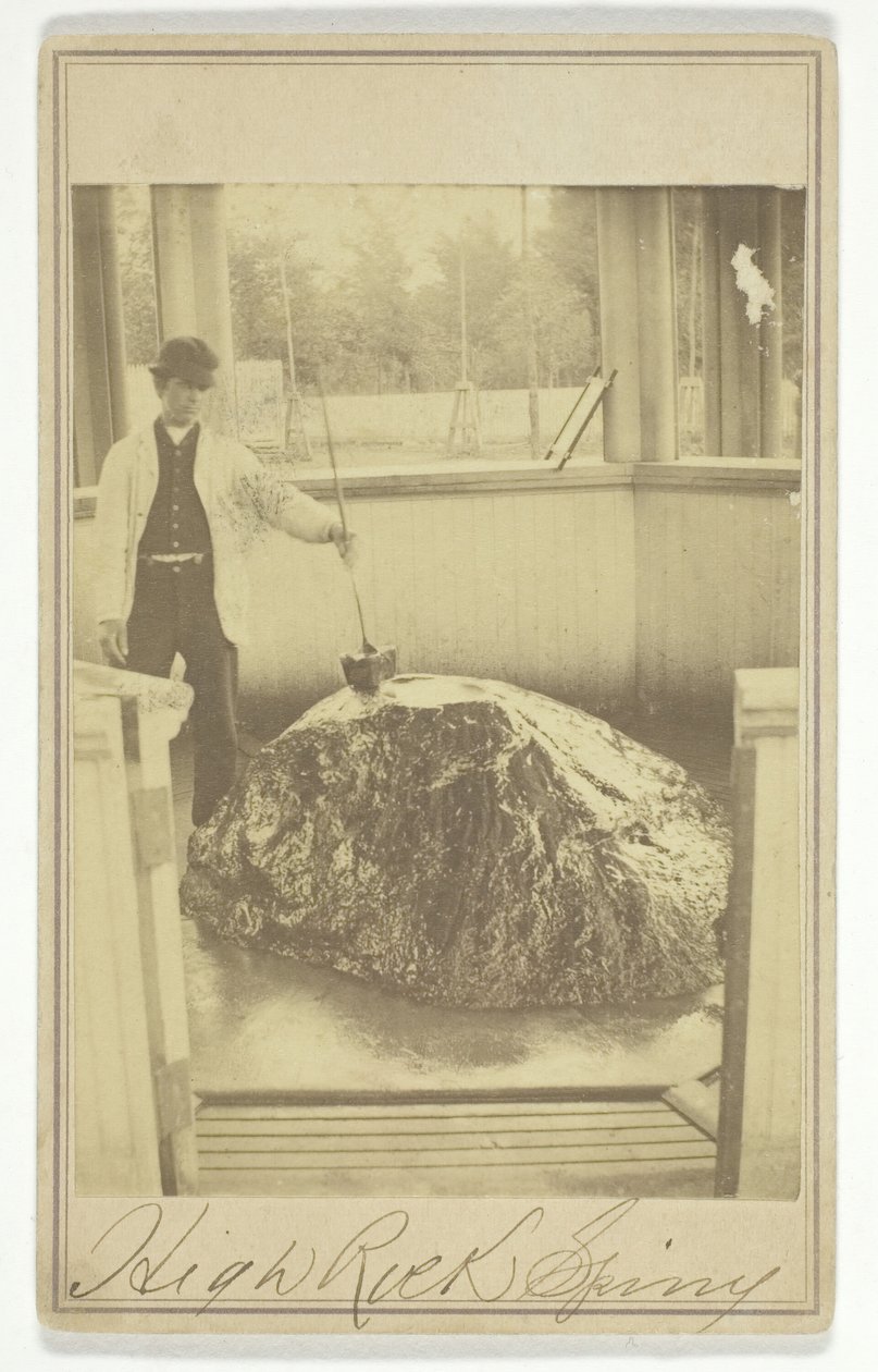 High Rock Spring, c. 1865 by Deloss Barnum