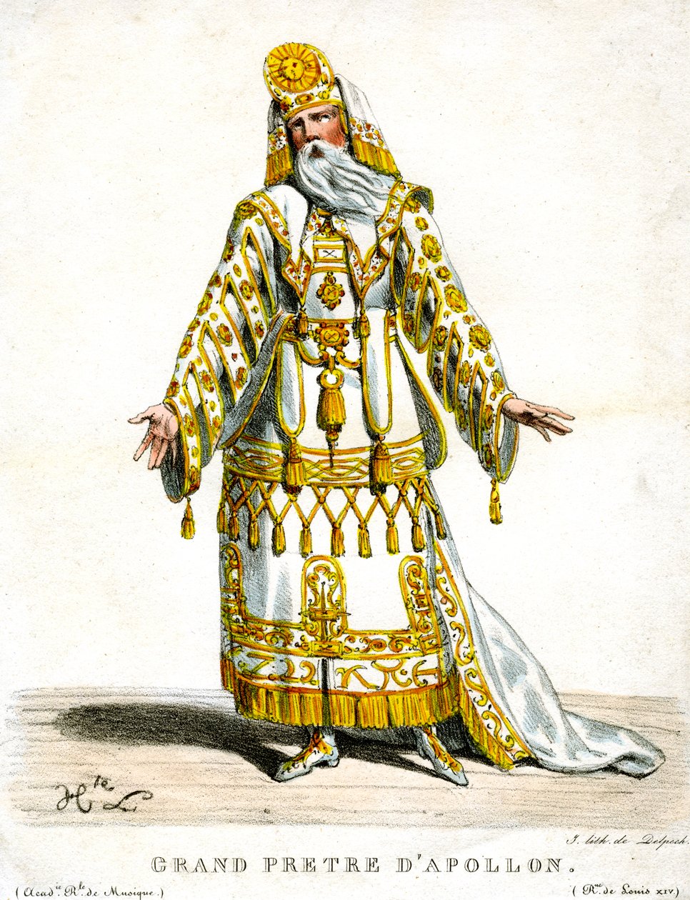 High Priest of Apollo by Delpech