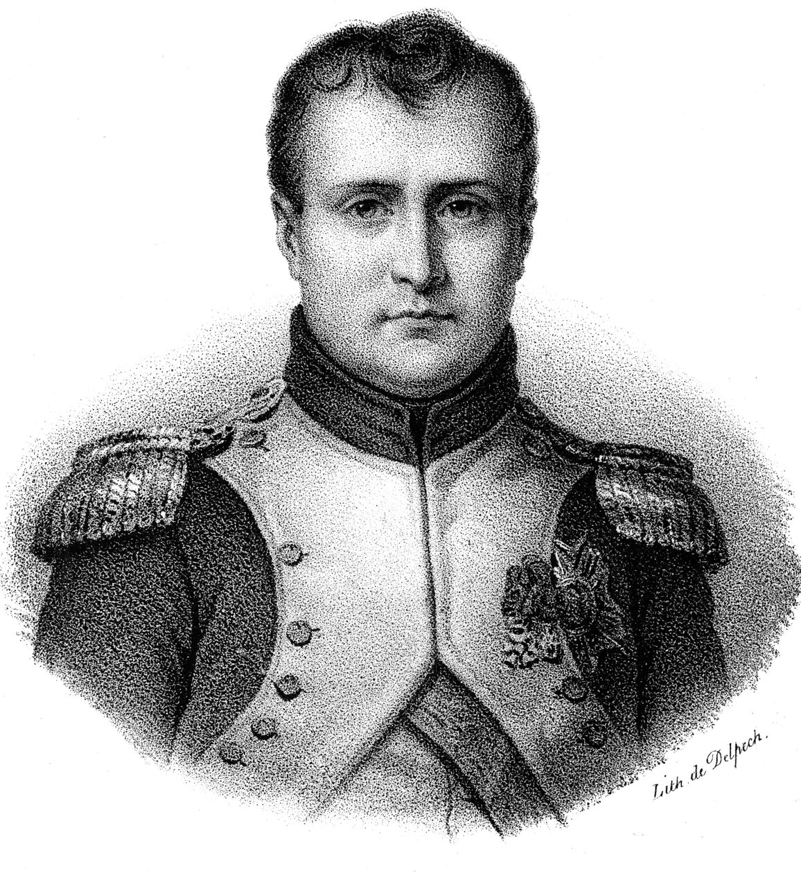 Napoleon I Bonaparte 1769-1821, Emperor of France from 1804, c1830 by Delpech